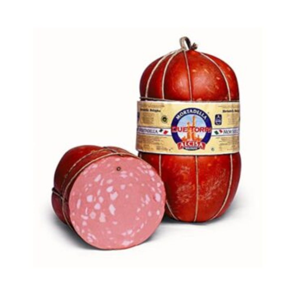 Alcisa mortadella 15 kg Alcisa mortadella due torri storica c/p 15kg - immagine 1