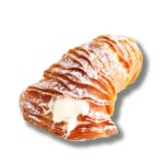 Crispy puff pastry tails filled with white chocolate 2Kg
