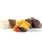 Fagottino multicolore baccalà  e patate viola 2kg