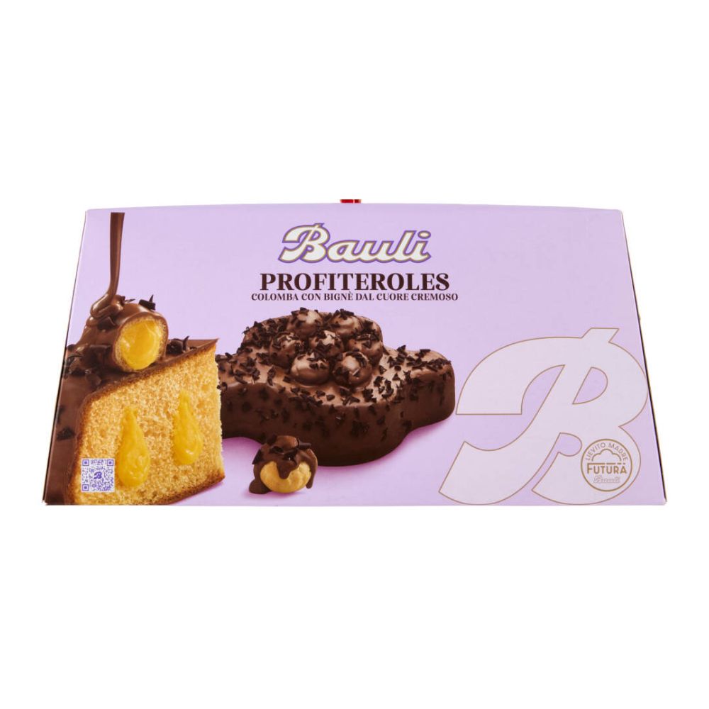 Bauli colomba profiteroles Bauli colomba profiteroles 750g - Available in packs of 12 pieces - Image 1