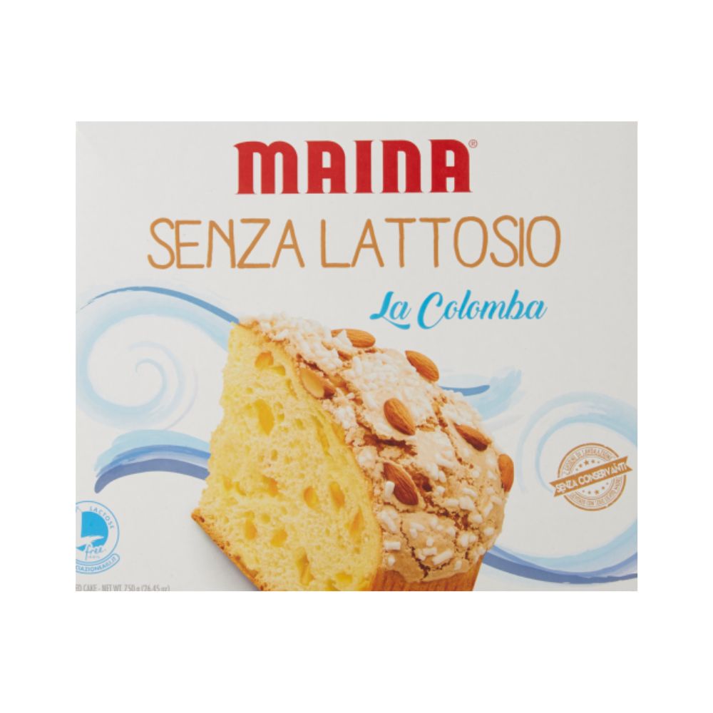 Maina colomba senza lattosio Maina colomba lactose free 750g - Available in packs of 12 pieces - Image 1