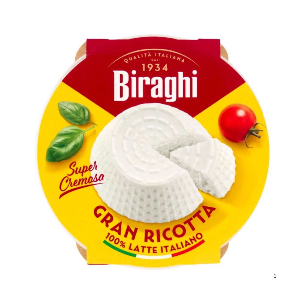 ricotta biraghi 250 Fresh ricotta biraghi 230gr - Image 1