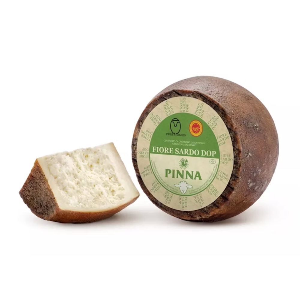 fiore F.illi Pinna Caciotta Sheep's Cheese Sardinian Flower 2.5kg - Image 1