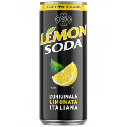 Lemonsoda lattina 33 cl – bevanda gassata al limone