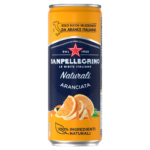 Sanpellegrino Aranciata lattina 33 cl – bevanda gassata con succo d’arancia italiano