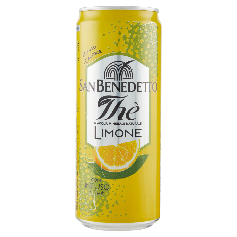 Progetto senza titolo 8 San Benedetto Thè al limone lattina 33cl - immagine 1