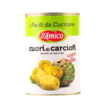Cuori di Carciofi al Naturale 2,5 kg – D’Amico, cuori di carciofo interi in salamoia