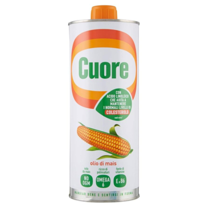 Cuore Olio di Semi di Girasole 1 L – olio vegetale in lattina