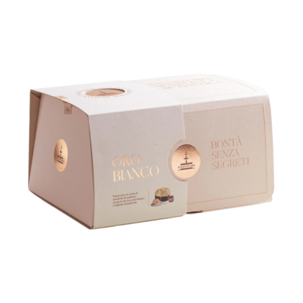 Fiasconaro White Gold Panettone – Sicilian artisan white chocolate panettone