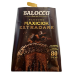 Balocco Pandoro Maxiciock Extra Dark confezionato – Pandoro con scaglie di cioccolato fondente