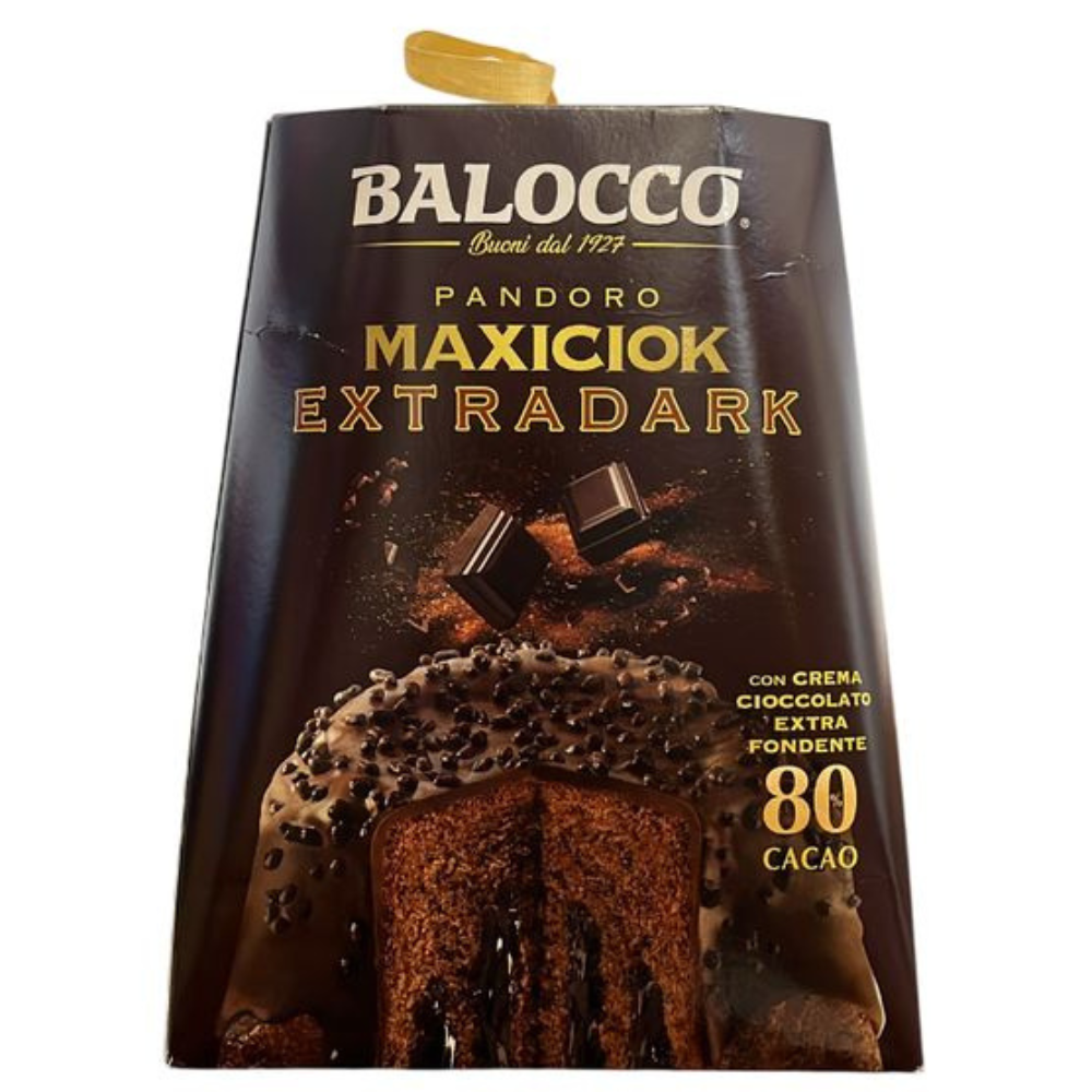 IMG_0181 Balocco Pandoro Maxiciock Extra Dark confezionato – Pandoro con scaglie di cioccolato fondente