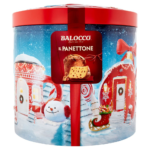 Balocco Panettone in Tin packaged – Traditional Italian panettone in elegant gift tin box