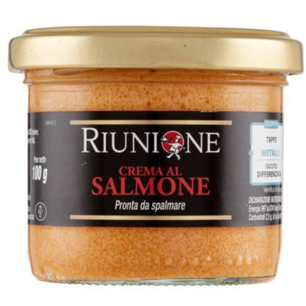 Crema al salmone Riunione 100g in vasetto – prodotti del Sud