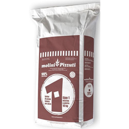Farina macinata a pietra Molini Pizzuti 10kg confezione – qualità artigianale