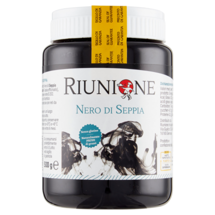 Nero di seppia Riunione 500g confezione – specialità di mare del Sud