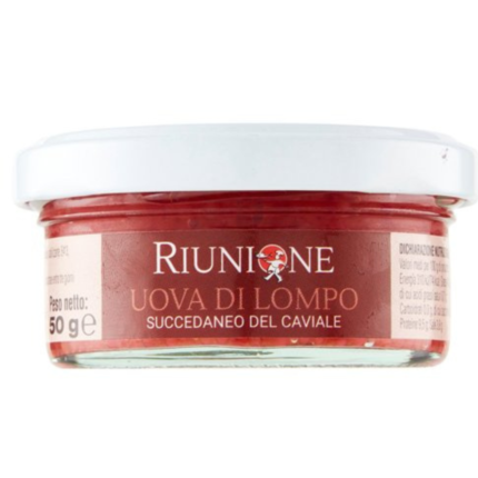 Uova rosse di lompo Riunione 50g confezione – specialità del Sud