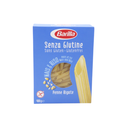 Barilla Penne Rigate Senza Glutine 400 g – pasta corta con rigature per sughi