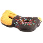 Dark chocolate Carnival mask with colored sprinkles 2 kg