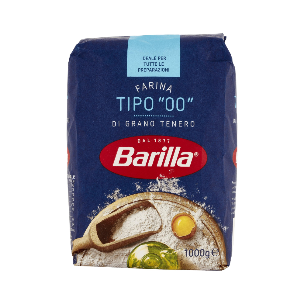 barilla Barilla “Tipo 00” Soft Wheat Flour – 1 kg - Image 1