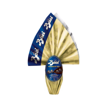 Baci Perugina 70% Dark Chocolate Egg, 265 grams, with extra dark chocolate
