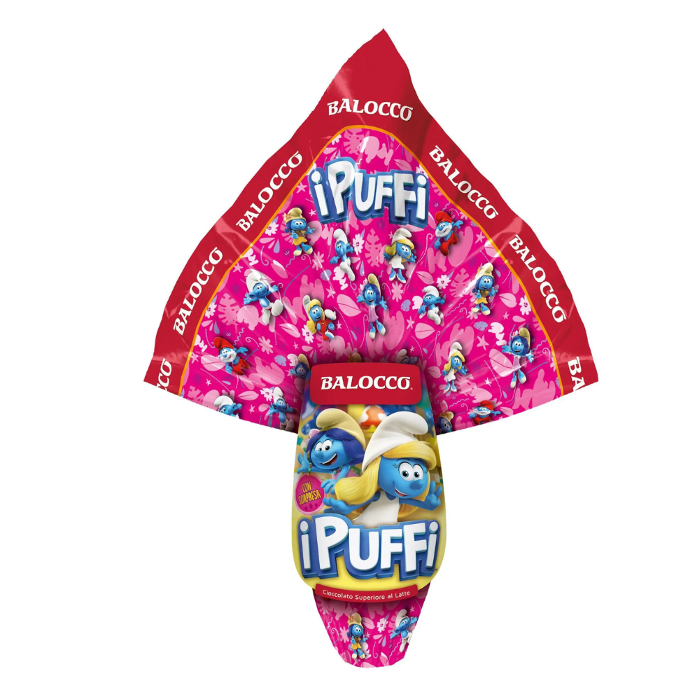 i puffi Balocco Easter Egg The Smurfs 150g - Image 1