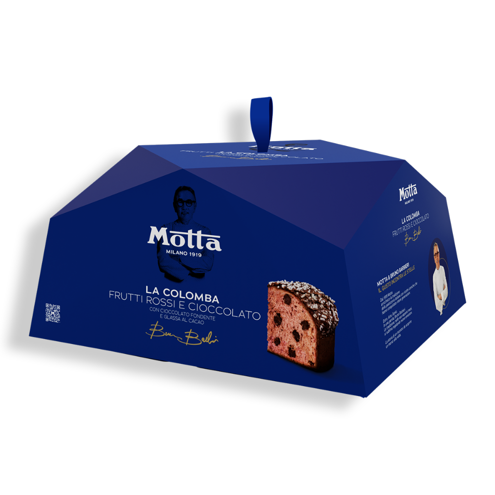 motta frutti Motta Colomba with red fruits and chocolate 750g - Image 1