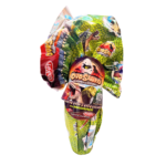 Dolfin Ovosauro Milk Chocolate Easter Egg 220g with Dinosaur Surprise
