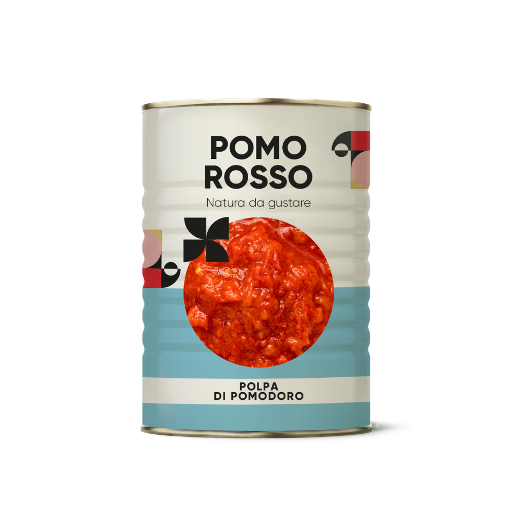 polpa Pomo Rosso polpa di pomodoro 500gr - immagine 1