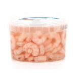 125g pack of Lenger La Nef prawns in brine.